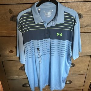 Men’s LARGE Under Armour Polo NWT (Loose fit)
